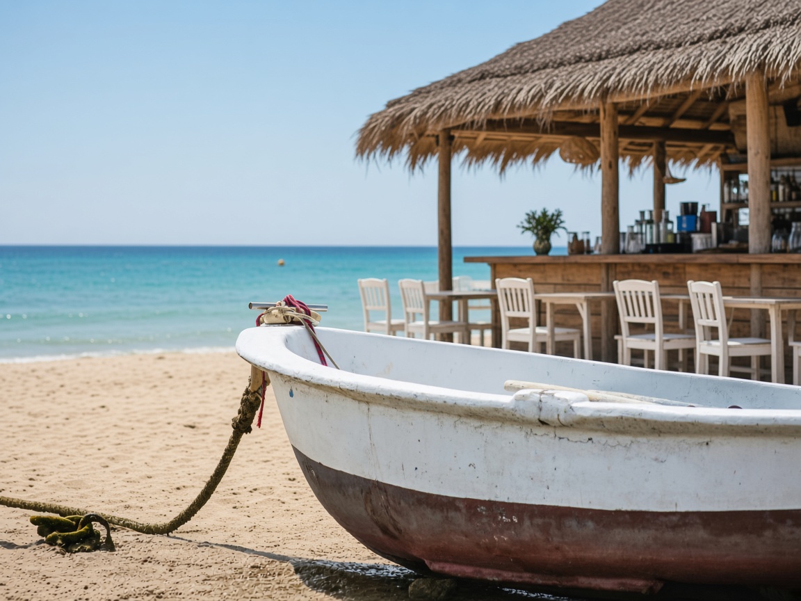 Beach bar in Zahara
