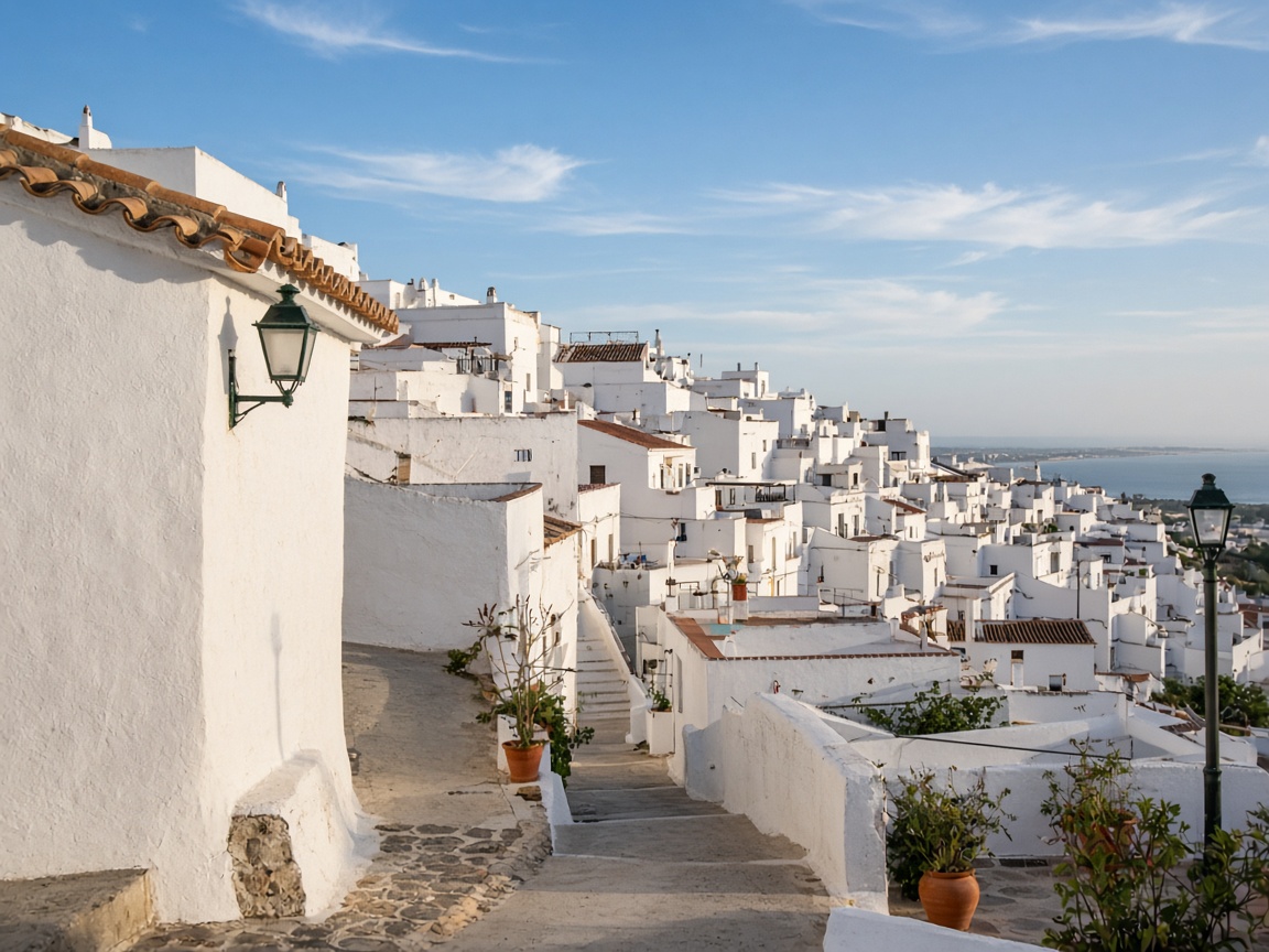White streets of Vejer de la Frontera